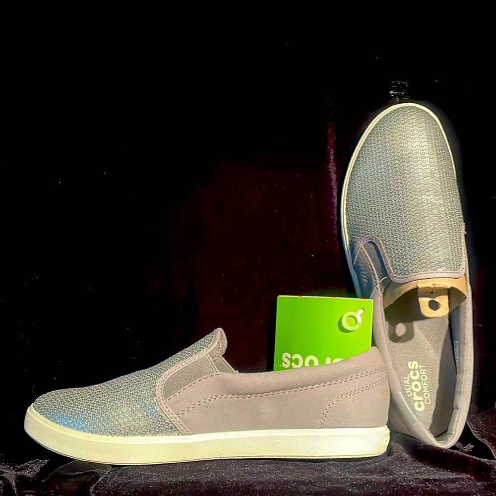 New Crocs Sneakers citilane sequin slip-on